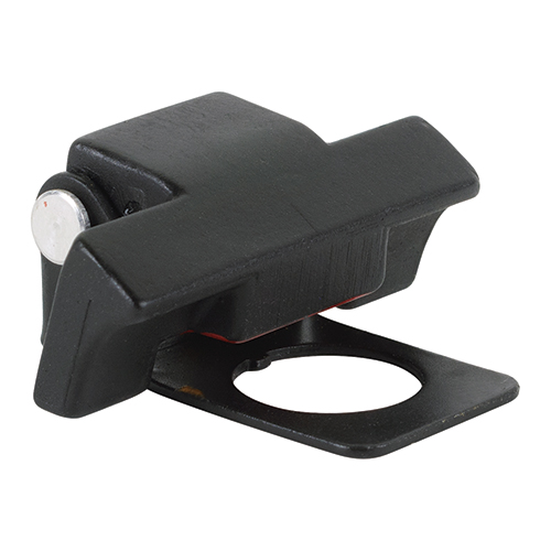 Switch Guard | 2-Position, 12 o'Clock Keyway Locator, Black