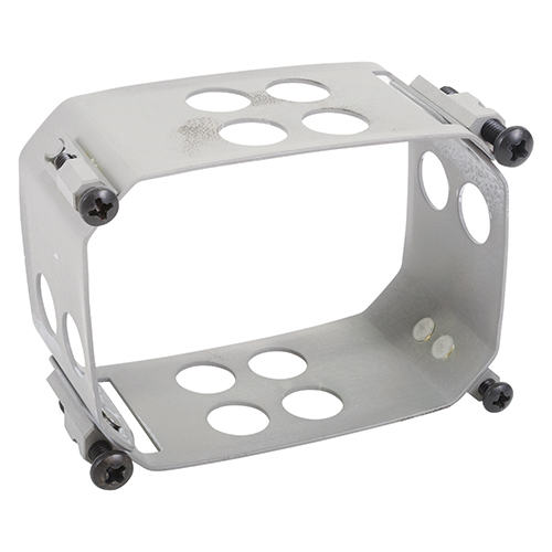 123-3222-F Square and Rectangular Clamp | 2.175 x 3.175 in, 1.5 in Depth, Anodized Finish