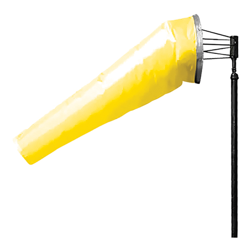 Aviation Windsock | 18 x 96, Yellow