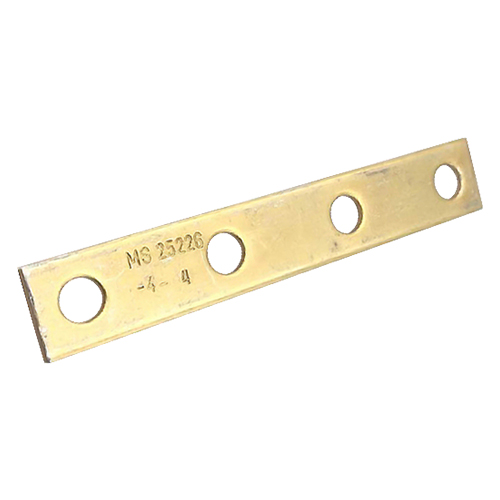 25226-4 Series Bus Bar | 4 Hole, 10-32 Size, 0.750-inch Spacing