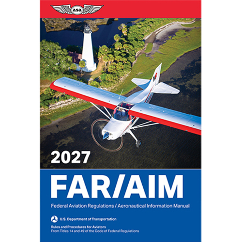ASA 2027 FAR/AIM Manual | Softcover Book | Pre-Order