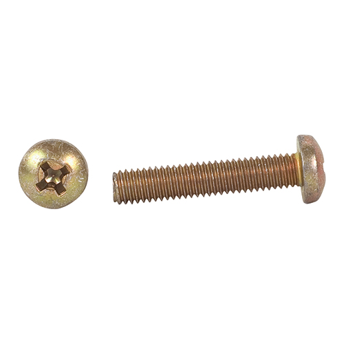 MS35207-267 Pan Head Machine Screw | 10-32 Thread, 1-inch Length, 0.373-inch Phillips Head