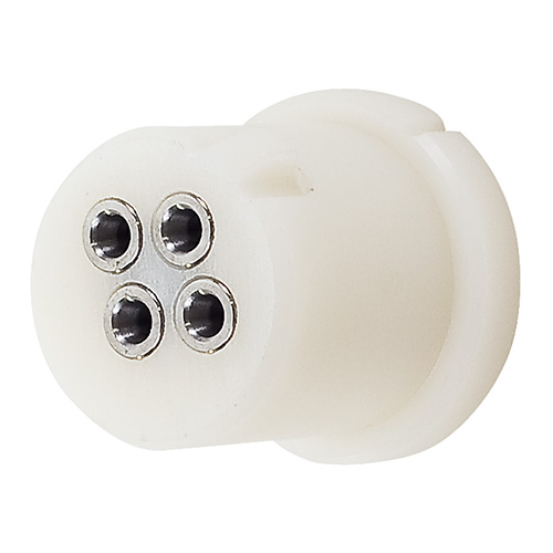 FiberChek Inspection Plug | Size 13-04 Receptacle-Pins, Size 16 Contacts | For 38999 Type III Guides