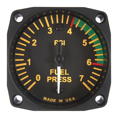 Electronic Fuel Pressure Indicator | 0–7 PSI, 2-1/4-inch
