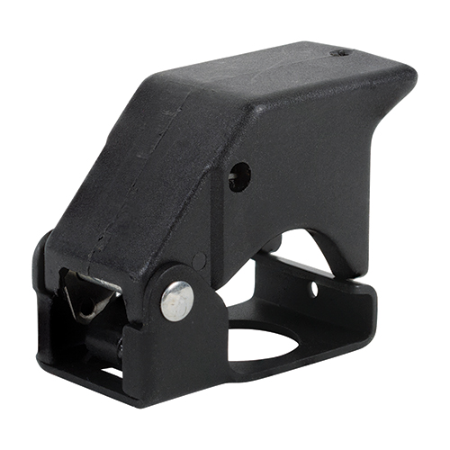 Switch Guard | 2-Position, 12 o'Clock Keyway Locator, Black