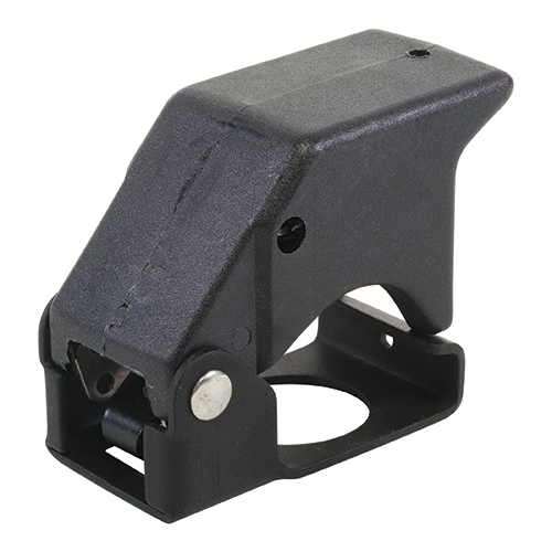 Switch Guard | 3-Position Momentary, 12 o'Clock Keyway Locator, Black