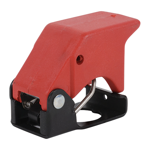 Switch Guard | 3-Position, 12 o'Clock Keyway Locator, Red