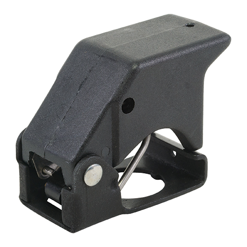 Switch Guard | 3-position, 6 o'Clock Keyway Locator, Black