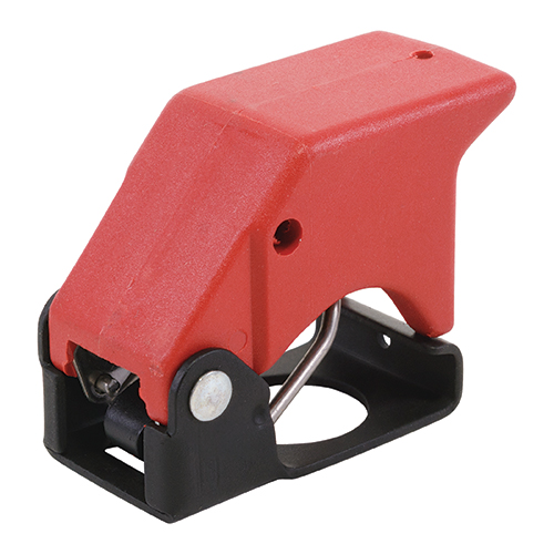 Switch Guard | 3-Position, 12 o'Clock Keyway Locator, Red