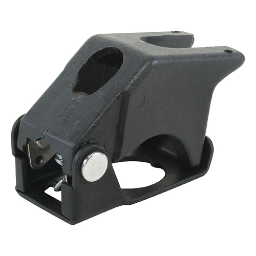 Switch Guard | 2-Position, 6 o'Clock Keyway Locator, Black