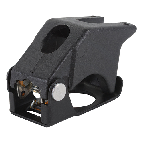 Switch Guard | 2-Position, 12 o'Clock Keyway Locator, Black