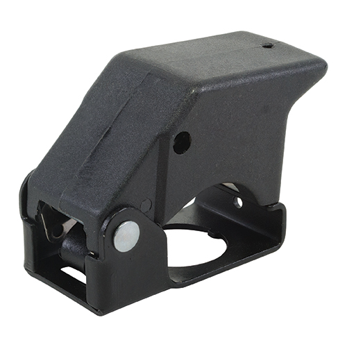 Switch Guard | 3-Position, 6 o'Clock Keyway Locator, Black