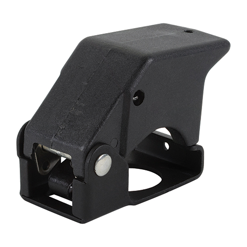 Switch Guard | 3-Position, 12 o'Clock Keyway Locator, Black