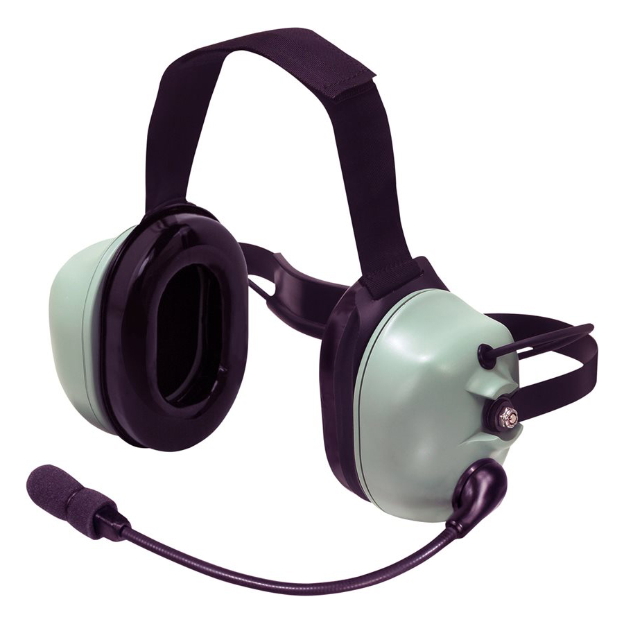 David Clark Aviation Headset | BTH, Coil Cord, 4-Pin XLR, Flex Boom, M-2H