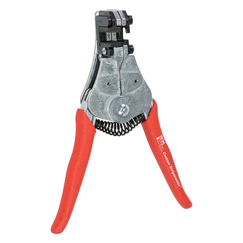 Custom Stripmaster™ Wire Stripper | 10–14 AWG Wire, Includes Grit Pad, Die-type Blades, MIL-W-91381 Wire