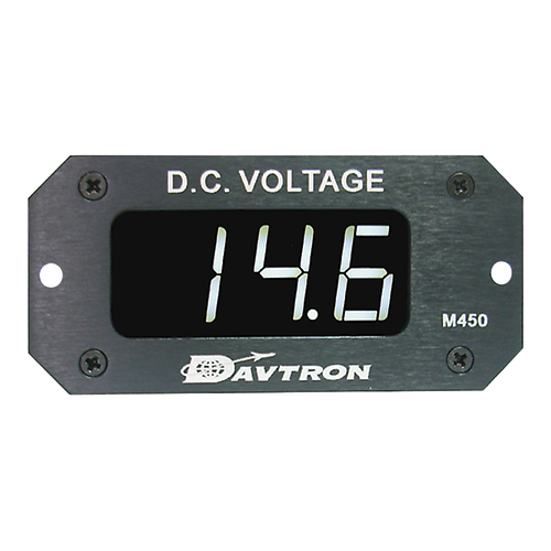 Model 450A Digital Voltmeter | White LED Display, Remote Sensing