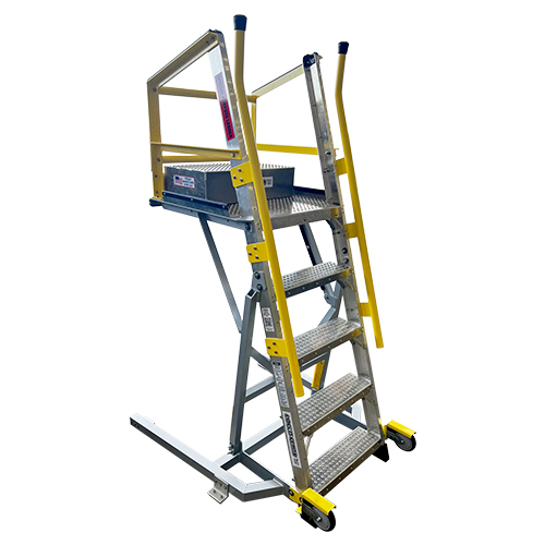 Lock-N-Climb Wheel Well Platform Safety Ladder | 51 in, A319/A320/A321