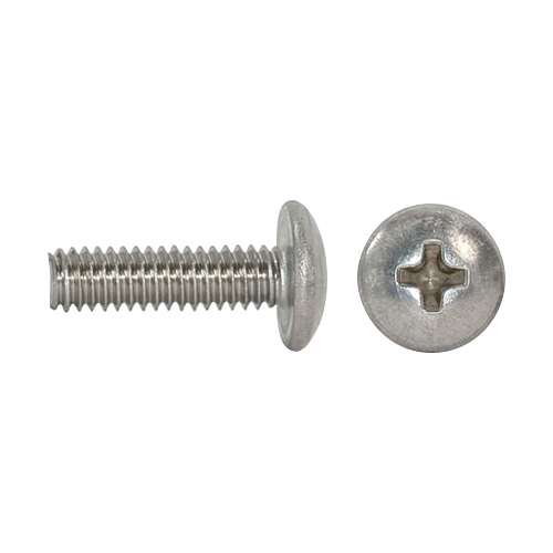 AN526-832R4 Truss Head Machine Screw | 8-32 Thread, 1/4-inch Length, 0.384-inch Phillips Head