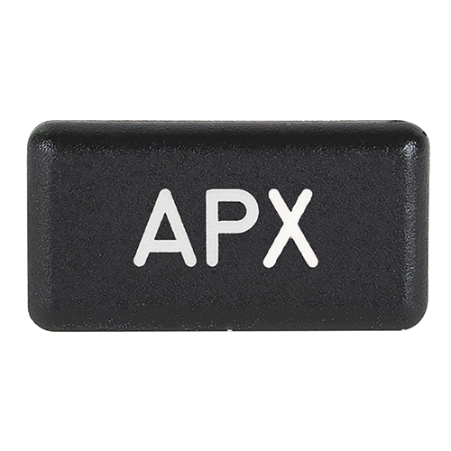 Horizontal Legend Cap | APX