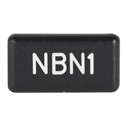 Horizontal Legend Cap | NBN1