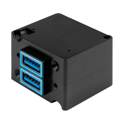 TA245 Series USB Charger | Dual USB-A (36W), 3 A, 12–32 VDC in, Rear Connector, Lighted