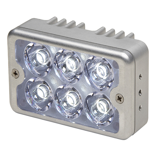 71125 Series LED Recognition Light | Clear Lens, 28 V, 20º (Hoist) Beam