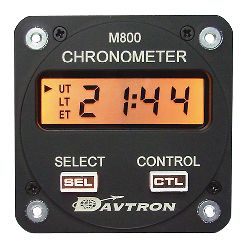 M800 Series Digital Clock | 14V, Lighting, Illuminated Buttons, Keep-Alive Memory Battery, Black