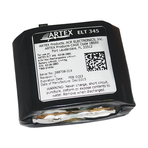 6-year Lithium Battery | ELT 345