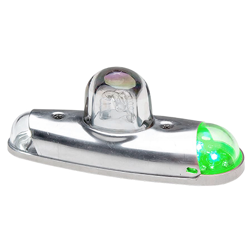 90340 Series Wingtip Strobe/LED RFI Shielded Position Light | 14 VDC, Green