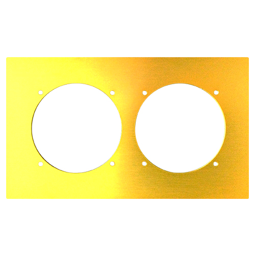 Dual Garmin G5 Recessed Mount Adapter Plate