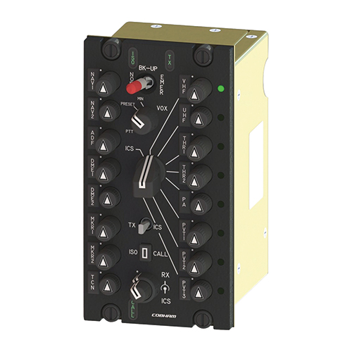 ACP53 Digital Audio Control Panel | Cockpit Crew, 8TX/8RX, NVIS B Option, Vertical Mount