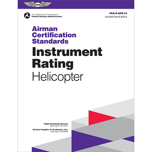Instrument Rating Helicopter ACS | Softcover