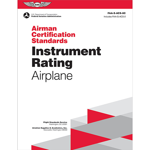 Instrument Rating Airplane ACS | Softcover