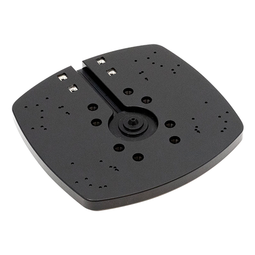 Modular Top Plate | Most Closed Dome and Open Array Radars to Seaview M1 Mount, Black