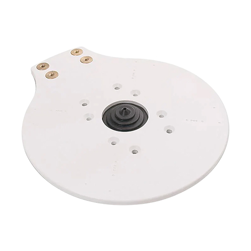 Modular Top Plate | KVH, Intellian, and Raymarine TV Antenna Systems to Seaview M1 Mount, White