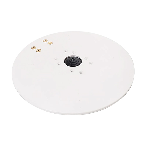 Modular Top Plate | KVH, Intellian, and Raymarine TV Antenna Systems to Seaview M1 or M2 Mounts, White