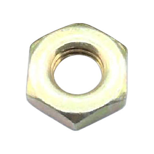 Jam Hex Nut | 1/4-28 Threads, 7/16-inch Width, Right Hand Thread