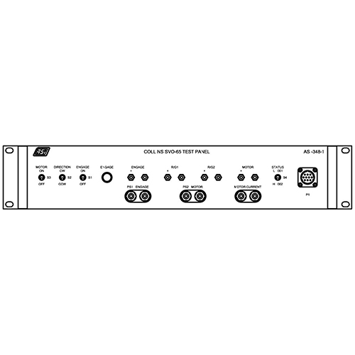ASI-348-1 Servo Test Panel | For Collins SVO-65 Primary Servo and SMT-65 Servo Mount