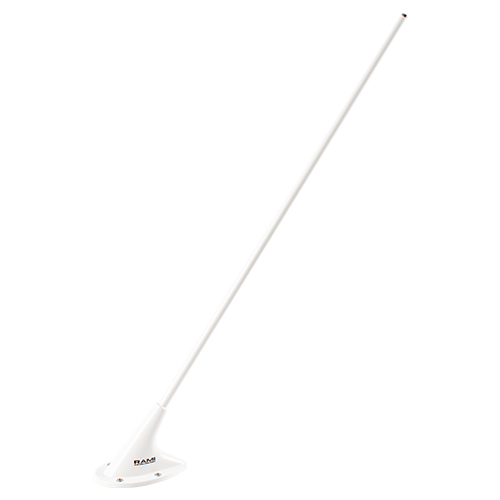 AV-10 VHF Communications Whip Antenna | 118–137 MHz, White