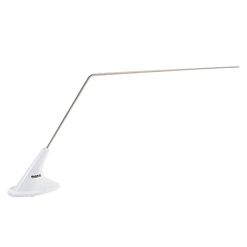 AV-17 VHF Communications Bent Whip Antenna | 118–137 MHz, White