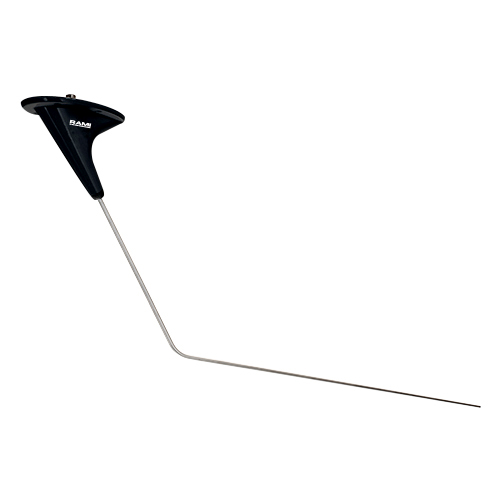 AV-17 VHF Communications Bent Whip Antenna | 118–137 MHz, Black