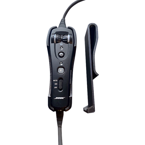 ANR Controller Holder | For Bose A20 Headset Controller, Includes Clip