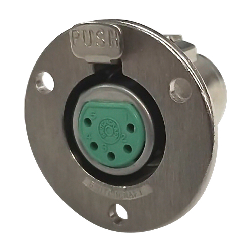 5-Pin XLR Circular Connector | Panel Mount