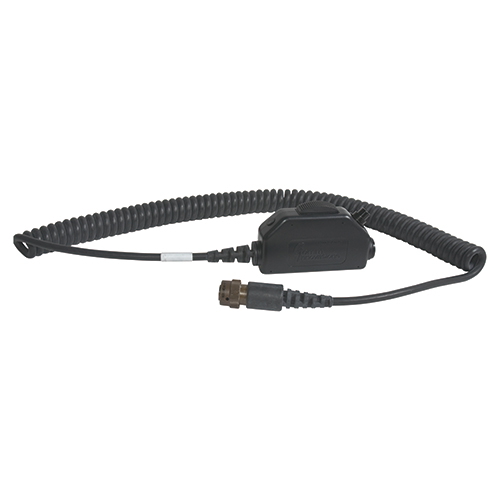 Switch & Cable Assembly | TJT-120 Civil Jack/Switch, MS3116A10-6P Plug | 6 ft Coil Cable