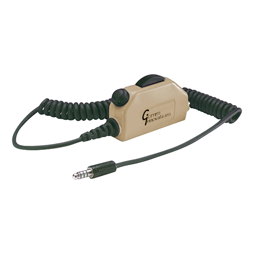 Switch & Cable Assembly | TJT-120 Jack/Switch, MS3116A10-6P Plug | 3 ft Coil Cable