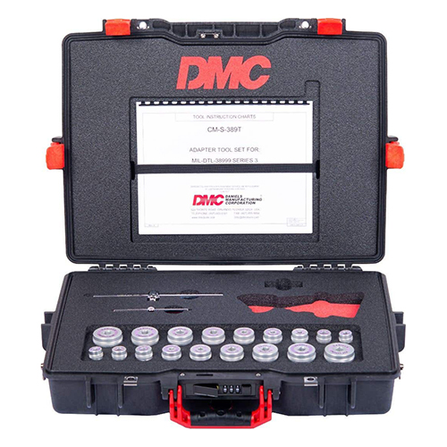 CM-S-389T MIL-DTL-38999 Series III Adapter Tool Set | Plugs, Shell Sizes 9–25