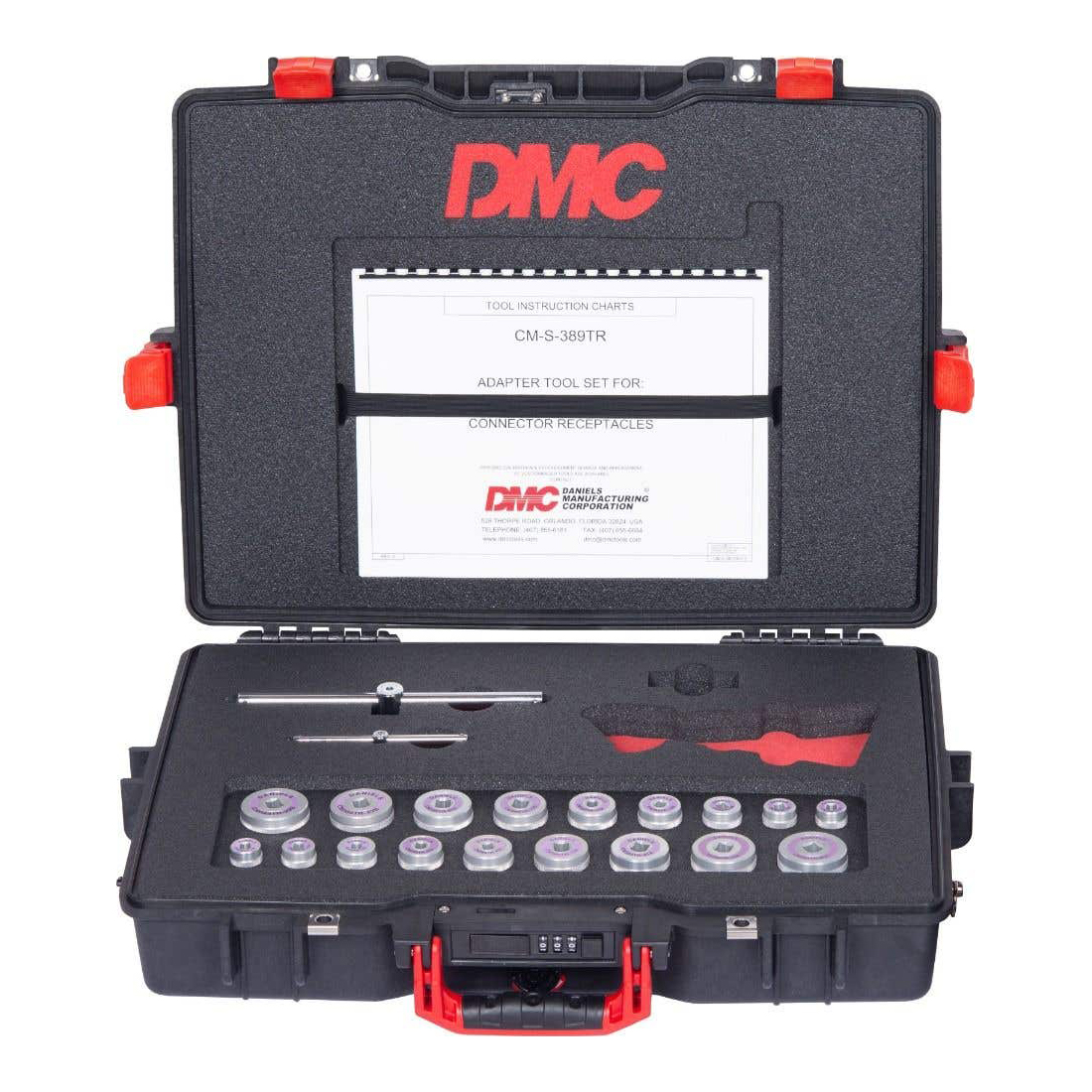 CM-S-389T MIL-DTL-38999 Series III Adapter Tool Set | Receptacles, Shell Sizes 9–25