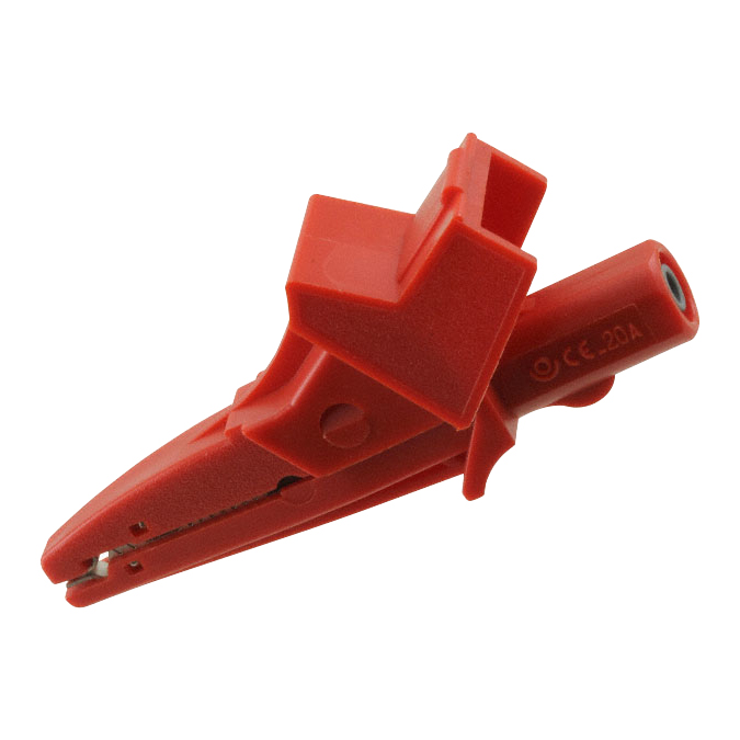 CT2392A Series Alligator Test Clip | Red