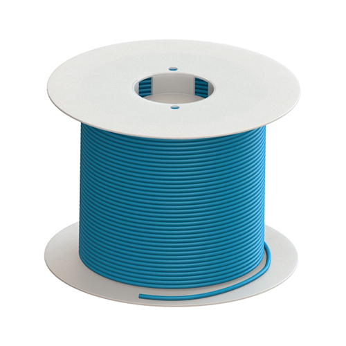 Test Lead Wire | Blue, 50 meter spool, 50 gauge, ROHS compliant