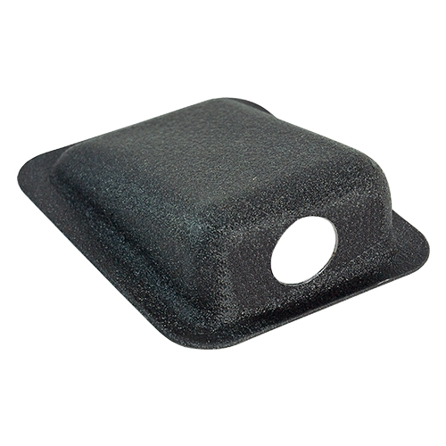 Single Hole Jack Housing | For Nexus TJT-120 Jack, Black